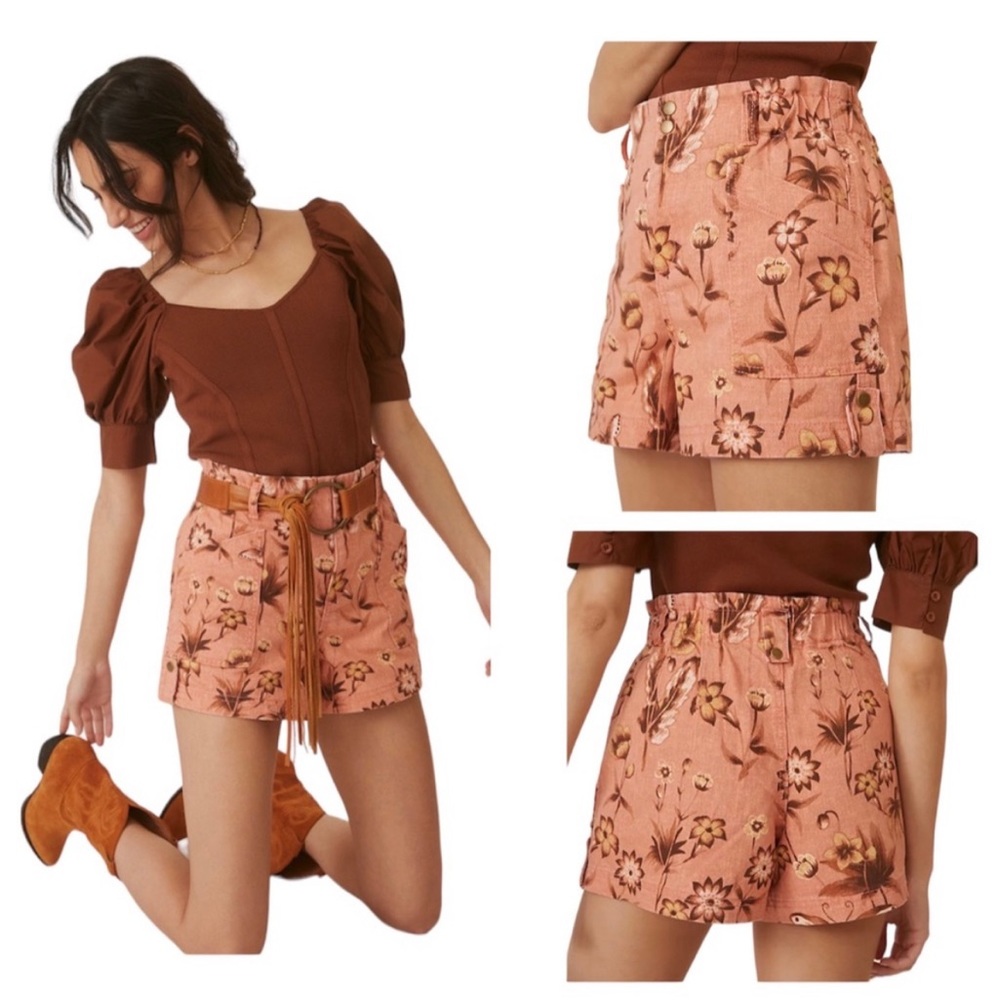 Anthropologie Jesse Printed Utility
Shorts NEW